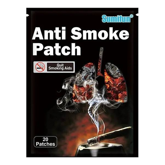 Parche Antismoke Natural Dejar De Fumar 20 Parches Sumifun