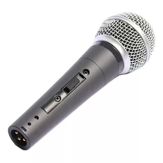 Microfone Fio Dinâmico Profissional Cabo 5 Metros Xlr X P10