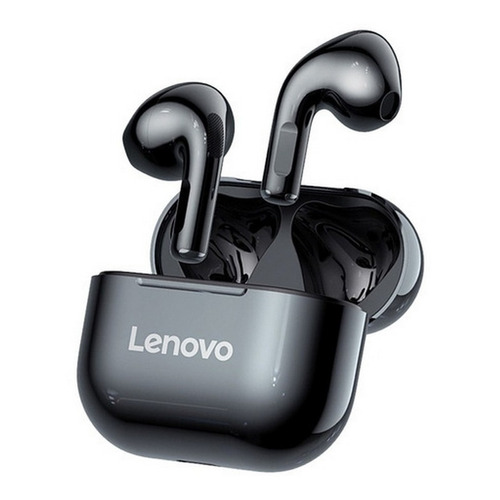 Lenovo Lp40 Tws Audífonos Bluetooth 5.0 Con Micrófono Color Negro