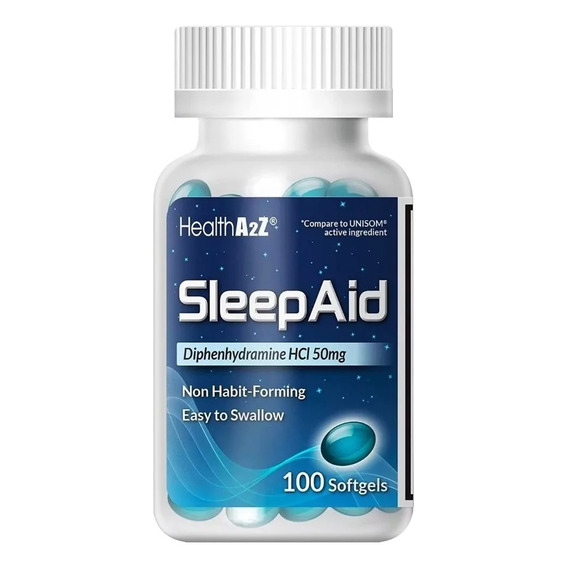 Aux. Dormir Mejor Sueño Difenhidramina 50mg 100cáp Americano