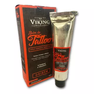 Hidratante De Tatuagem Balm Realça Cores - Viking 60ml