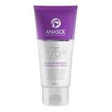 Anasol Protetor Solar Facial Fps 75 Contra Luz Visível - 60g