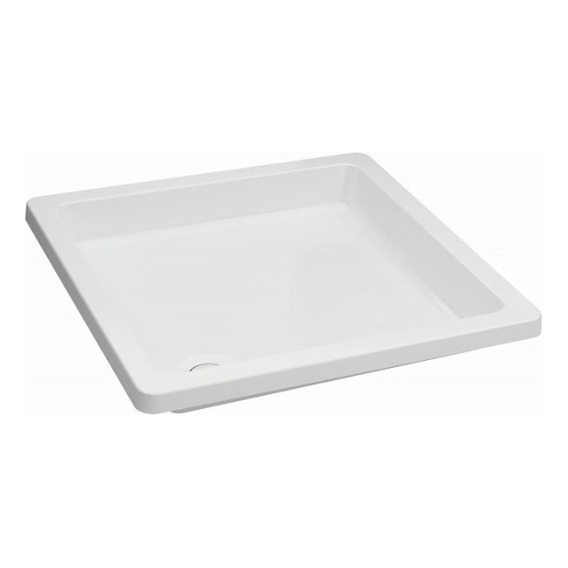 Receptaculo Ferrum Niza Acrilico 80x80x5 Cm Ra80 Baño Ahora