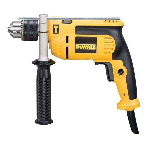 Taladro percutor eléctrico de 13mm DeWalt DWD024 710W + accesorio 220V 50Hz/60Hz