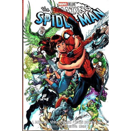 Marvel Deluxe: The Amazing Spider-man, De J. Michael Straczynski. Serie Colección Definitiva, Vol. 3. Editorial Televisa, Tapa Dura, Edición 1 En Español, 2022