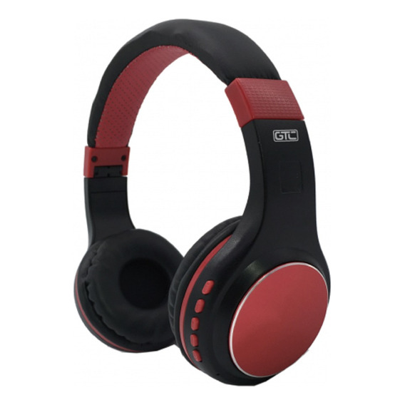 Auricular Gtc Hsg-175  Negro/rojo Con Microfono