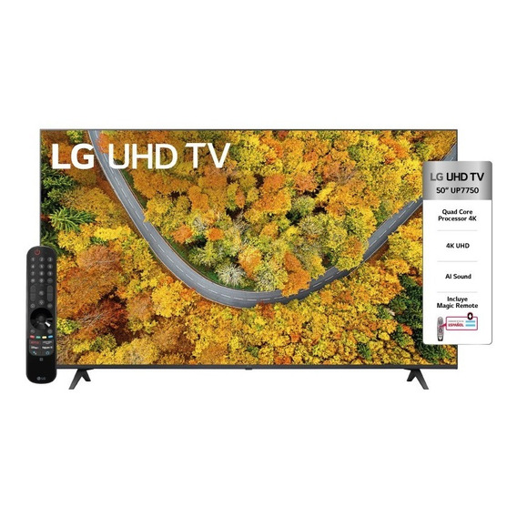 Smart Tv LG Ai Thinq 50up7750psb Lcd 4k 50 100v/240v
