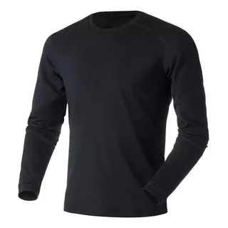 Camiseta Masculina Segunda Pele - Preta