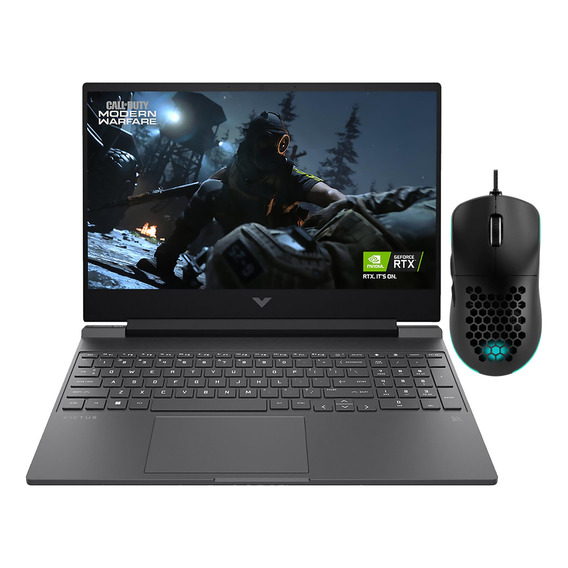 Laptop Gamer Hp Victus Nvidia Geforce Rtx 2050 4gb Amd Ryzen 5 7535hs 16gb Ddr5 512gb Ssd 15.6 Fhd 144hz Mouse Dxt Gaming