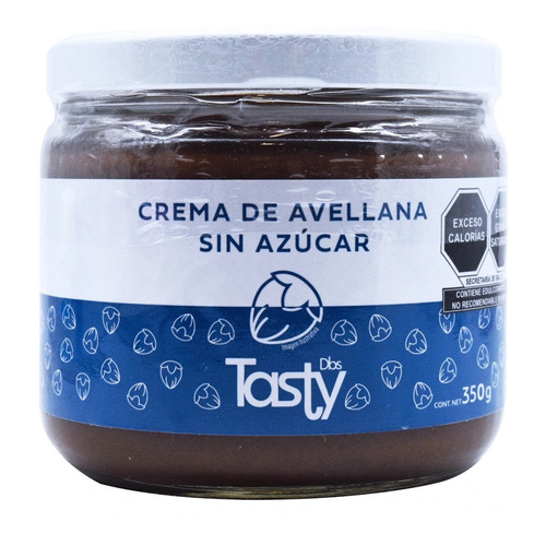 Crema De Avellanas Tasty Diabetics Sin Azúcar 350 Gr