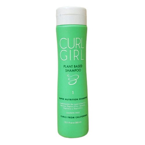 Curl Girl Shampoo Plant Based Super Nutrition X300ml