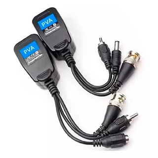 Video Balun Hd Rj45 3 En 1 Video/corriente/ Audio El Par