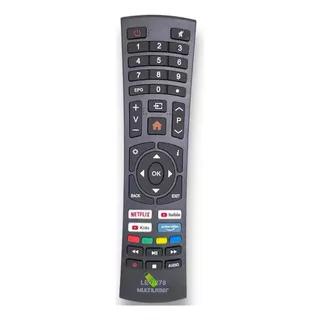 Controle Tv Multilaser Tl027/ Tl026/tl032/tl043