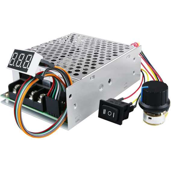 Control De Velocidad Reversible Para Motor Dc 10-55v 60a