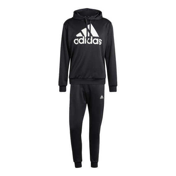 Conjunto adidas Capucha Sportswear French Terry Negro Hombre