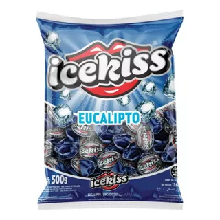 Bala Dura Icekiss Eucalipto 500g