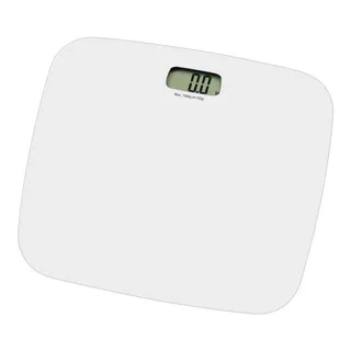 Balanza Personal De Baño Digital Electrónica 150 Kgs. Color Blanco
