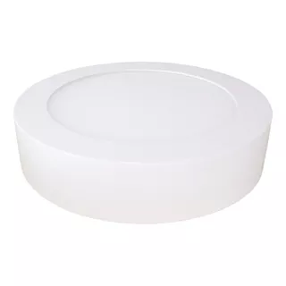 Plafon Led Techo 24w Blanco Calido Sica Redondo Superficial