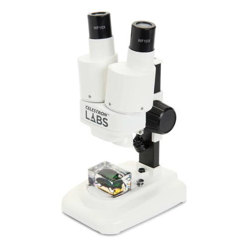 Microscopio Celestron Labs S20 Color Blanco