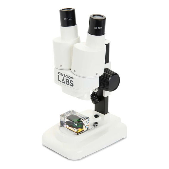 Microscopio Celestron Labs S20 Color Blanco