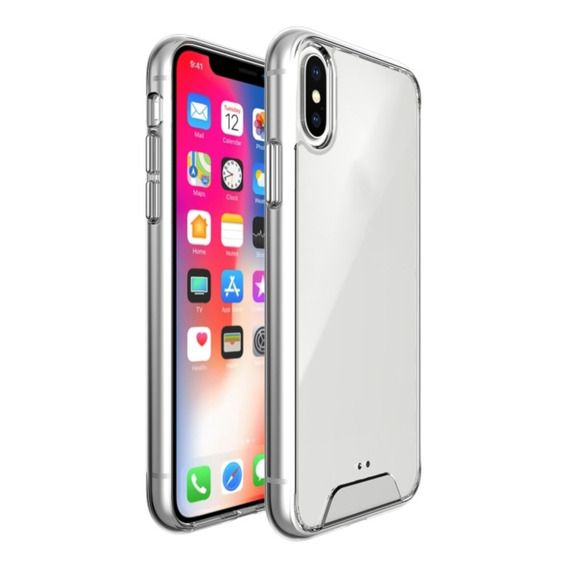 Funda Para iPhone XR  Space Original Transparente Antishock