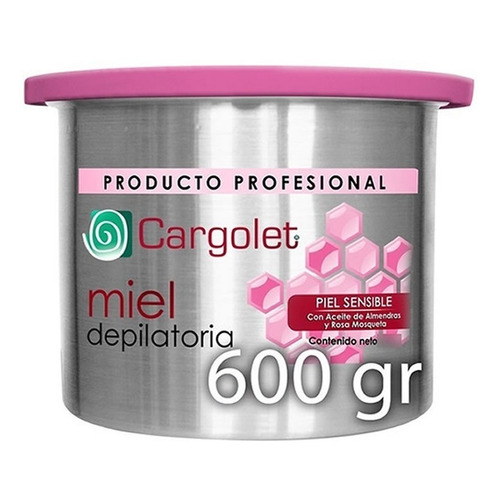 Cera Miel Piel Sensible Cargolet 600 Grs Incluye Bandas