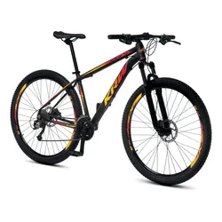 Bicicleta Aro 29 Krw Alumínio 24 Vel Freio A Disco X42 Cor Preto/Amarelo e Vermelho Tamanho do quadro 19 no Mercado Livre com oferta e cupom de desconto