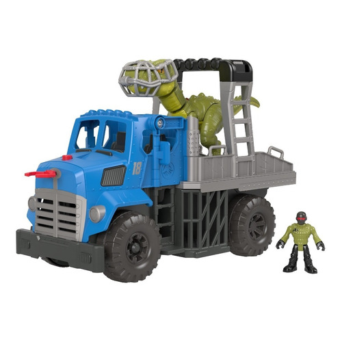 Imaginext Jurassic World Camión Transportador Gvv50 Mattel