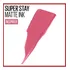 Labial Maybelline Matte Ink Super Stay color inspirer