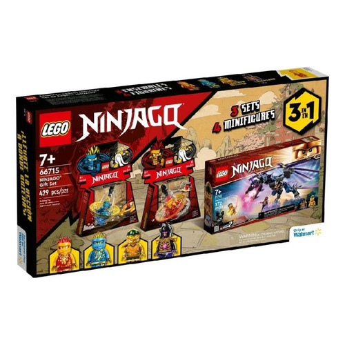 Lego 66715 Ninjago Set De 3 En 1 Overlord Dragon 429p