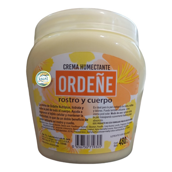 Crema De Ordeñe Nutriplus Para Rostro Y Cuerpo