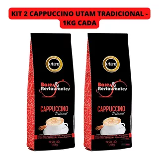 Kit 2 Utam Cappuccino Tradicional Bares E Restaurantes -