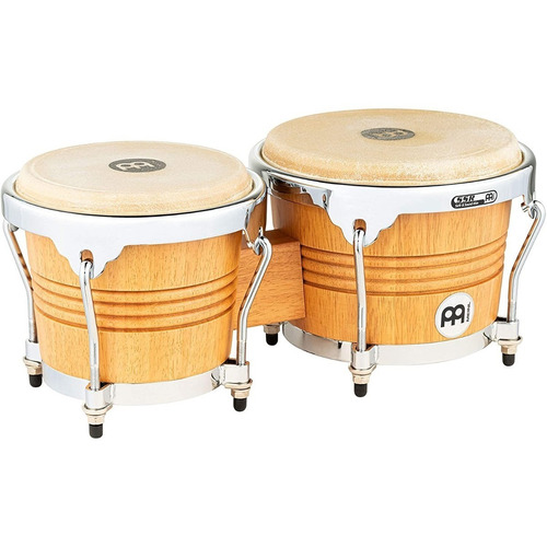 Meinl Wb200snt-m Bongos Madera 6 3/4 Y 8 Pulgadas Percusión