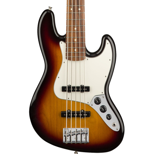 Bajo Eléctrico 5 Cuerdas Fender Player Jazz Bass V 3-tsb Acabado del cuerpo Laqueado Color 3-Color Sunburst Orientación de la mano Diestro