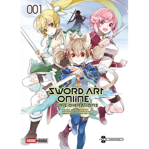Sword Art Online Girls Operation, De Reki Kawahara., Vol. 1. Editorial Panini, Tapa Blanda En Español, 2019