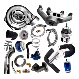 Kit Turbo Vw Ap Transversal 1.6 1.8 2.0 Pulsativo S/ Turbina