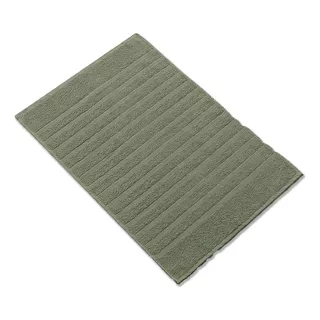 Toalha De Piso 44x65cm Cor Verde Militar