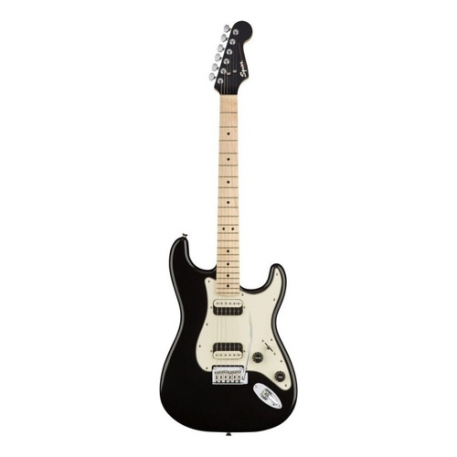 Guitarra Squier Stratocaster Contempo Hh Mblack 037-0222-565 Color Negro Orientación de la mano Diestro