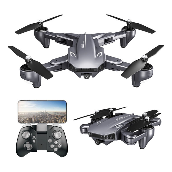 Visio Xs816 Rc Drone Fpv Quadcopter 4k 2 Cameras 2 Batteries
