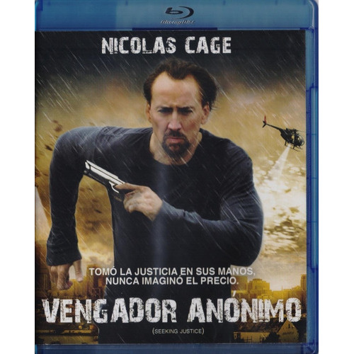 Vengador Anonimo Seeking Justice Nicolas Cage Blu-ray