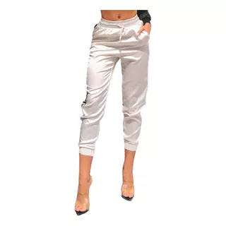 Pantalon Jogger Cintura Elastica Para Dama Mpb-550