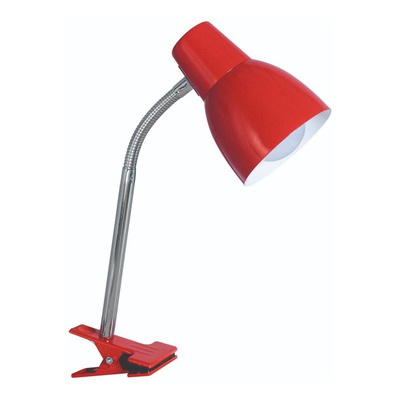 Velador De Mesa Escritorio Flexible Natal Pinza Apto Led 