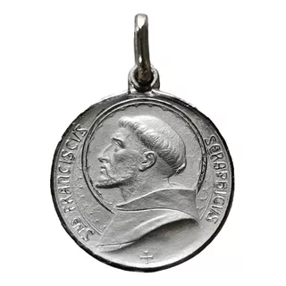 Medalla Plata 925 San Francisco De Asis #334 (medallas Nava)