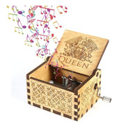  Caja Musical Madera  - Queen - Bohemian Rhapsody