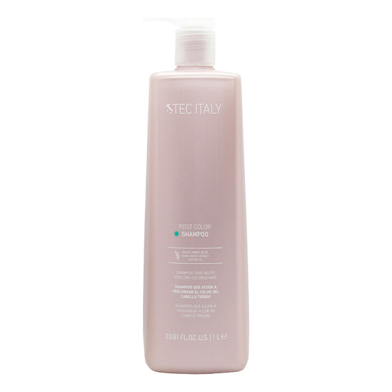 Tec Italy Post Color Shampoo Protector Color Teñido 1l 3c