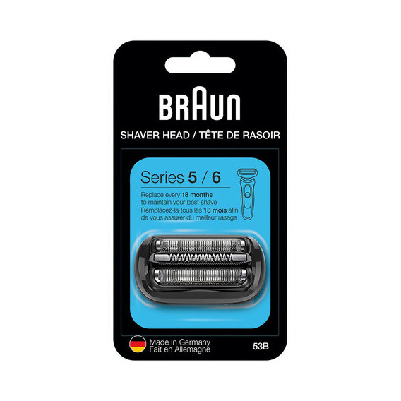 Braun Series 5/6, Repuesto Para Afeitadora Eléctrica, 53b