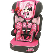 Cadeira Infantil Carro Team Tex Disney Beline Minnie Rosa