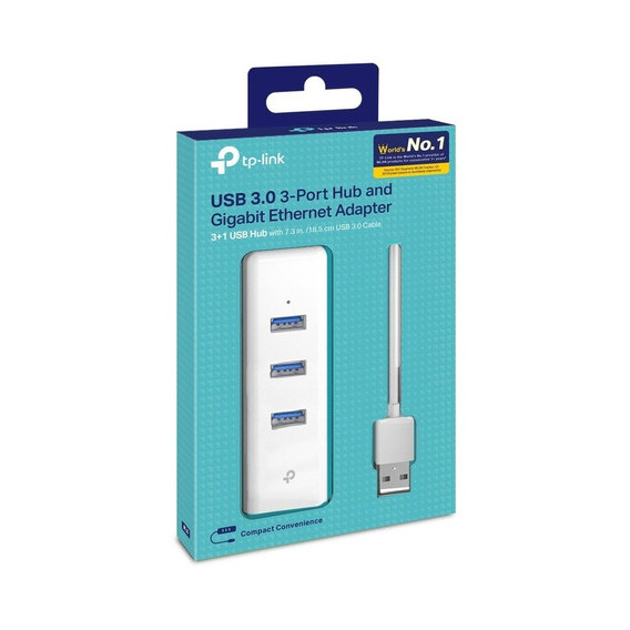 Tp-link Adaptador Ue330 Usb 3.0 Y Adaptador Ethernet Gigabit