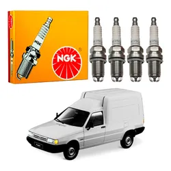  Jogo Velas Ngk Fiat Fiorino 1.5 1993 A 1996
