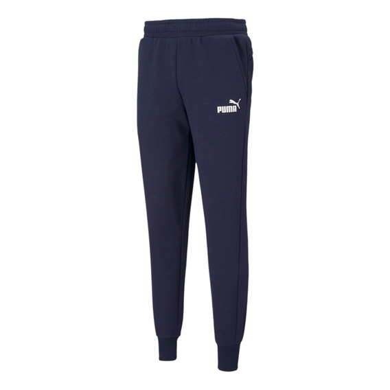 Pantalon Puma Hombre Ess Logo Pants Fl - Blue